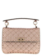 Multicolor Lamb Leather Shoulder Bag