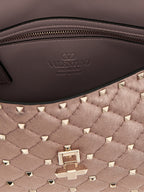 Multicolor Lamb Leather Shoulder Bag