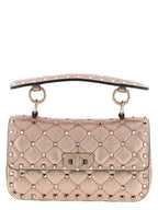 Multicolor Lamb Leather Shoulder Bag