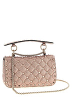 Multicolor Lamb Leather Shoulder Bag