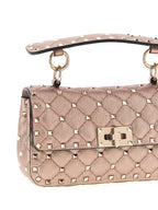 Multicolor Lamb Leather Shoulder Bag