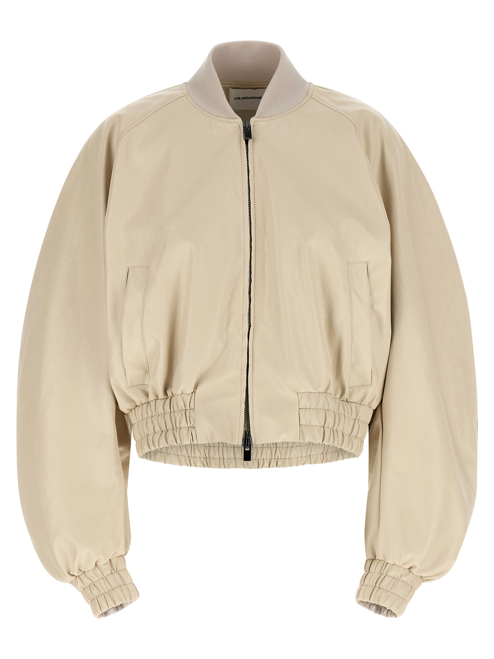 Beige Polyethylene Bomber