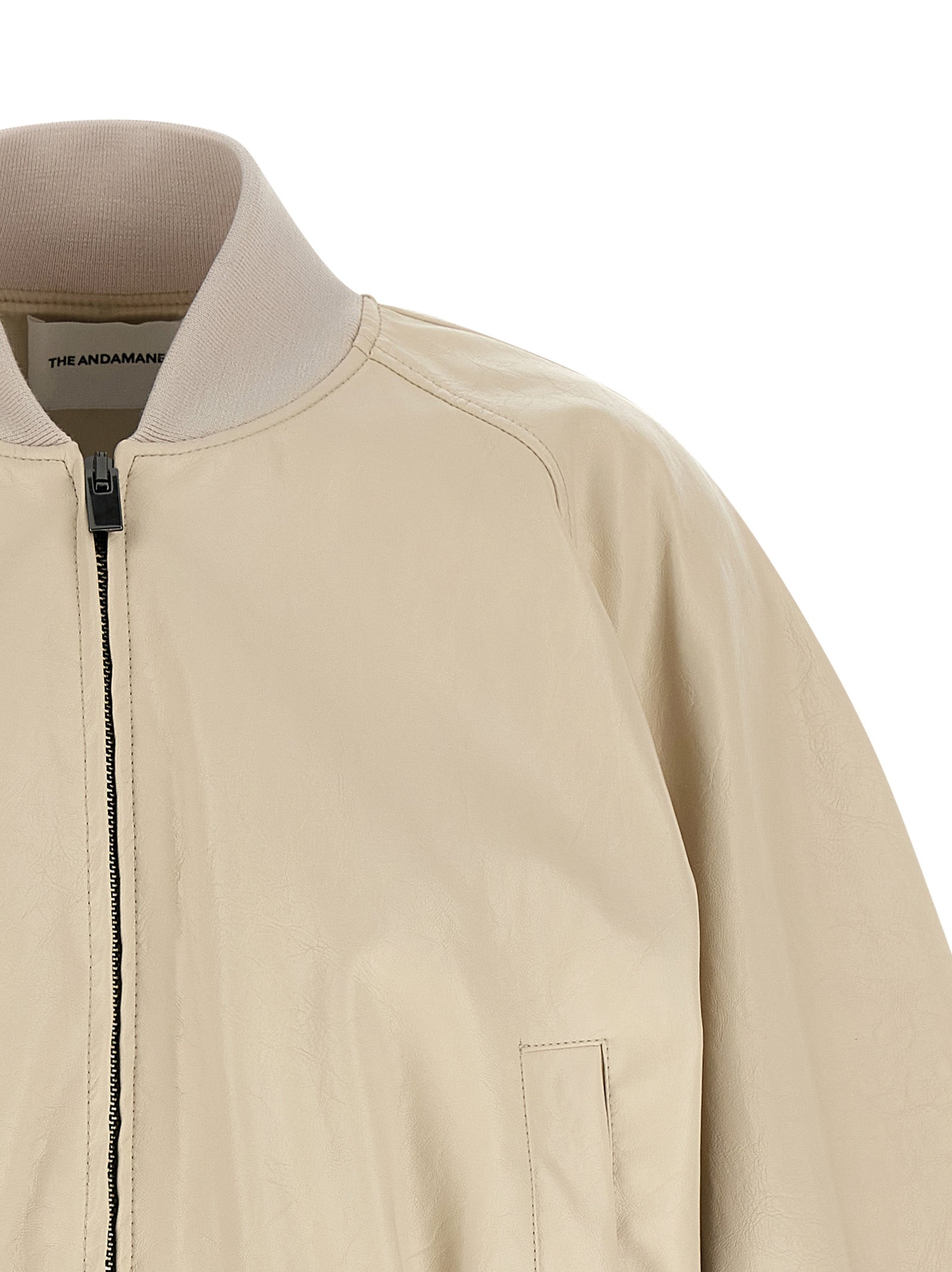 Beige Polyethylene Bomber