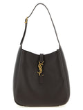 Brown Calfskin Shoulder Bag