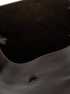 Brown Calfskin Shoulder Bag