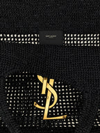 Black Raffia Tote Bag