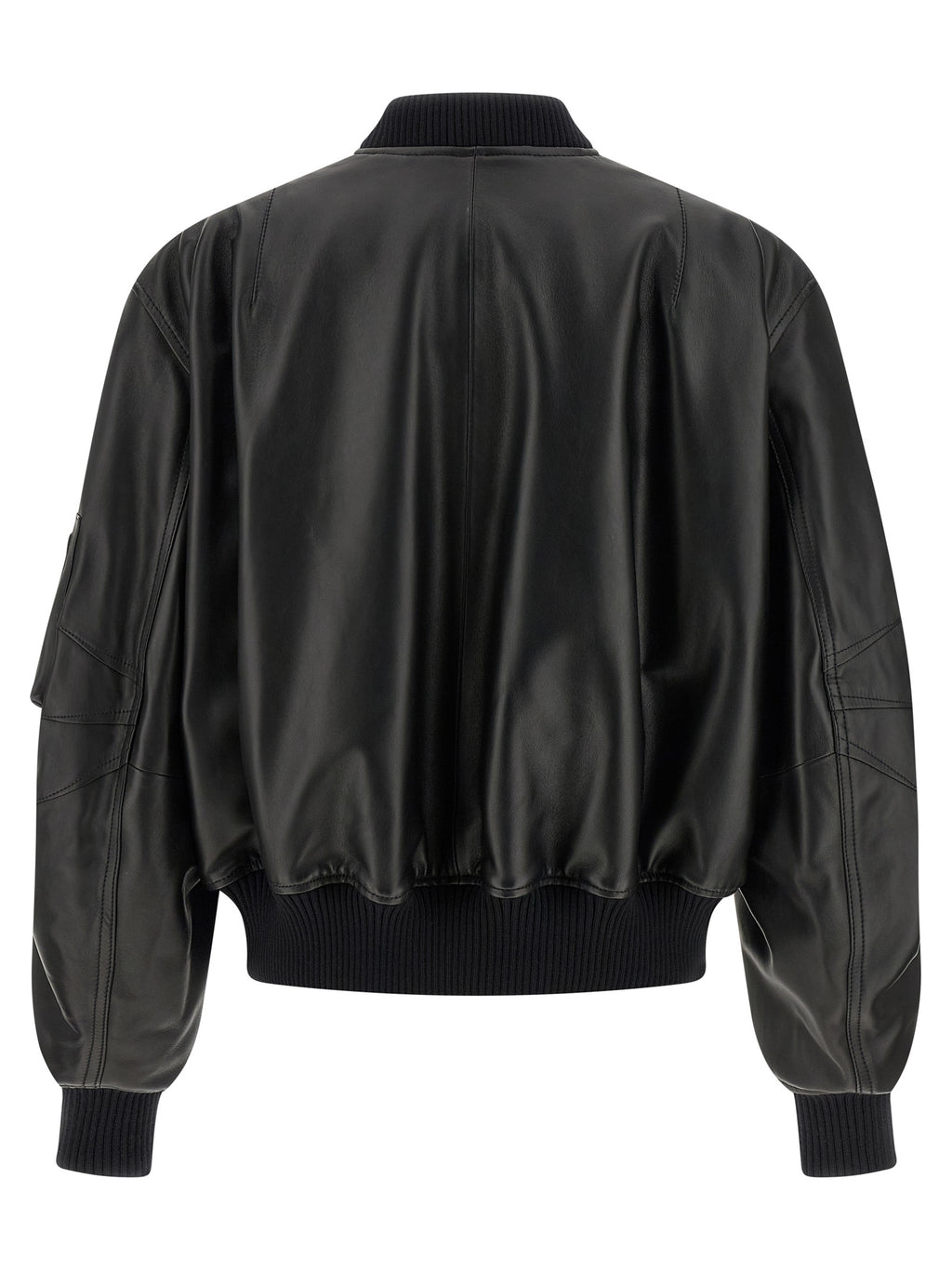 Black Lamb Leather Leather Jacket