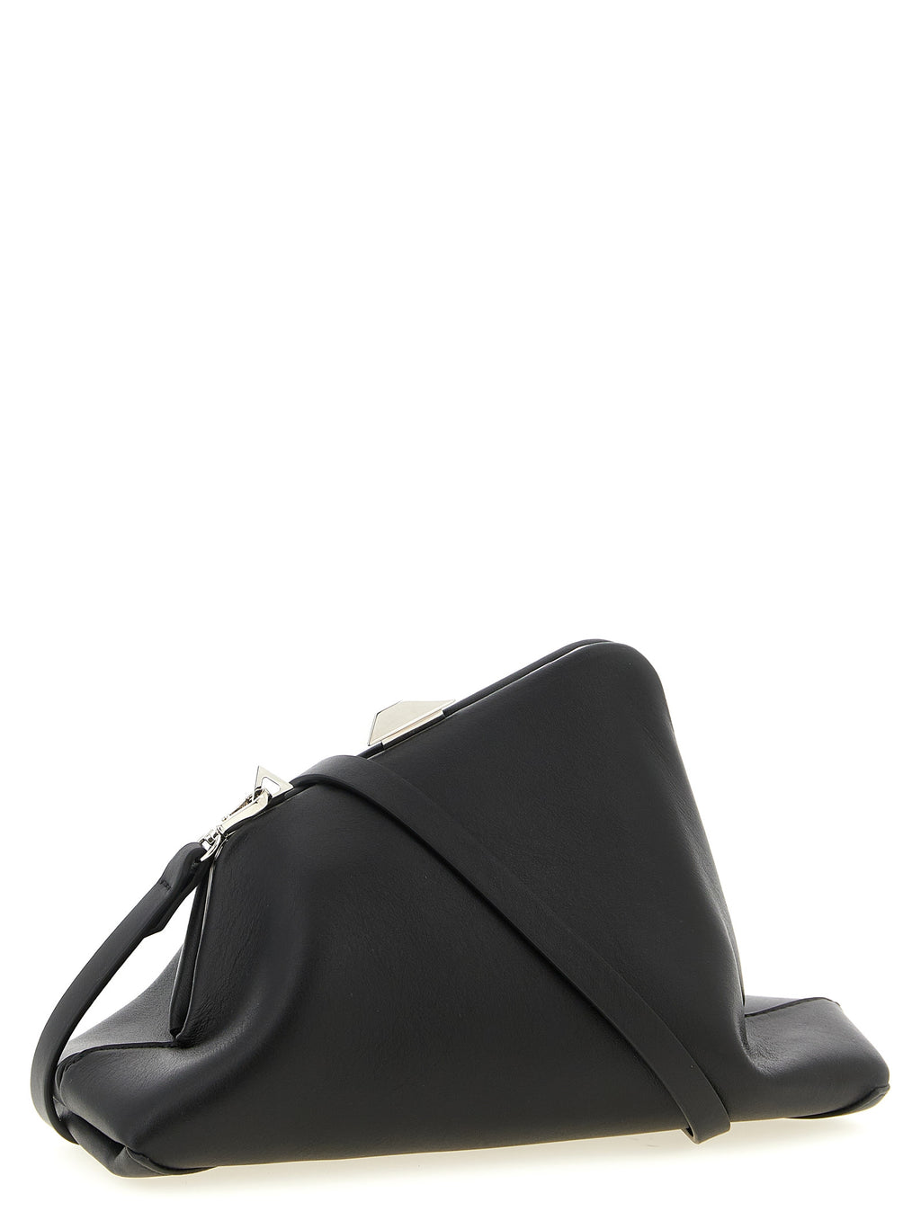Black Calfskin Clutch Bag