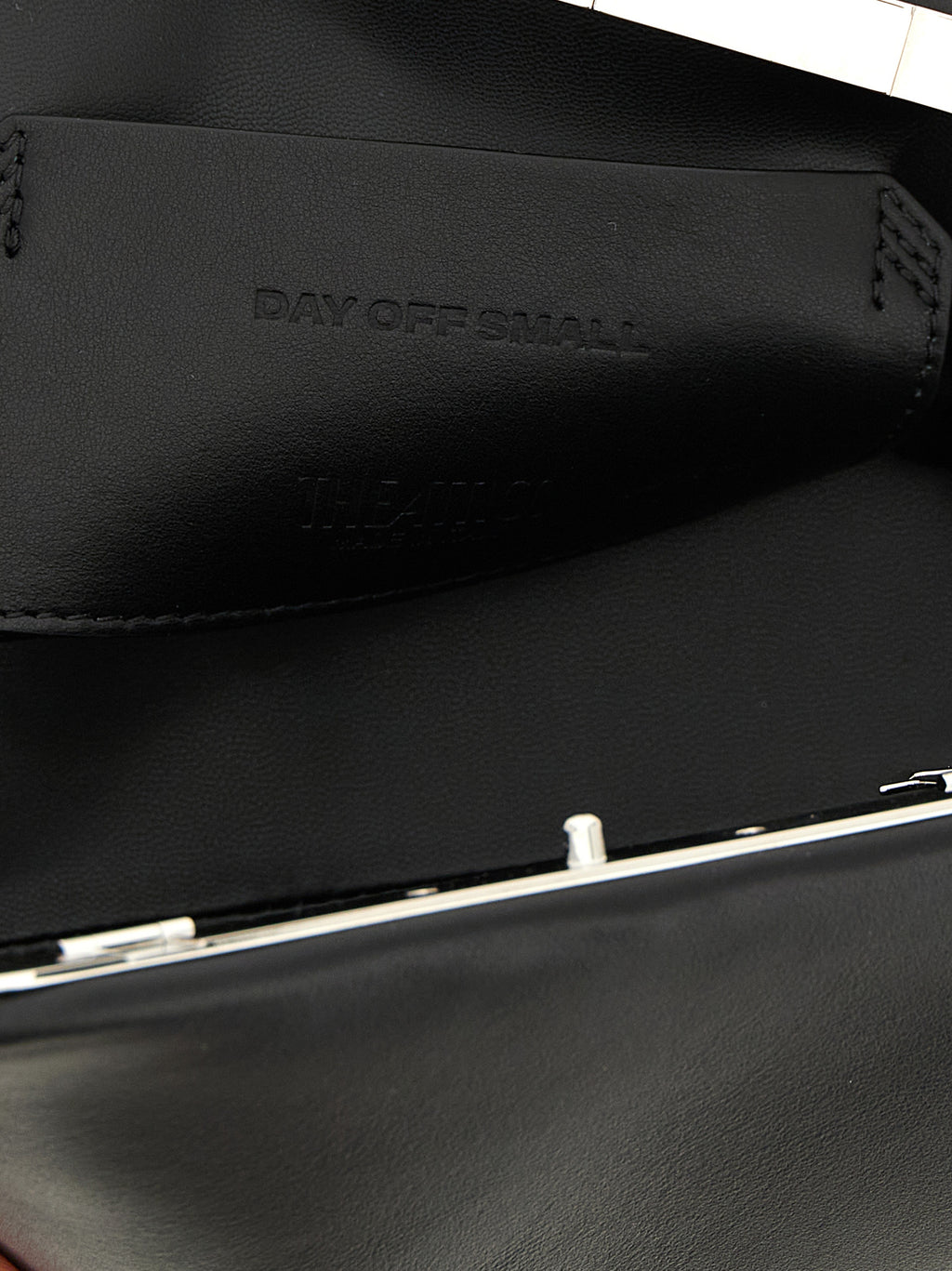 Black Calfskin Clutch Bag