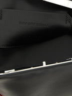 Black Calfskin Clutch Bag