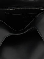 Black Calfskin Shoulder Bag