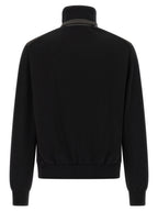 Black Wool Bomber