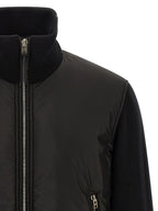 Black Wool Bomber