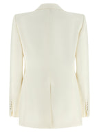 White Wool Blazer