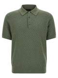 Bicolor Cotton Polo Shirt