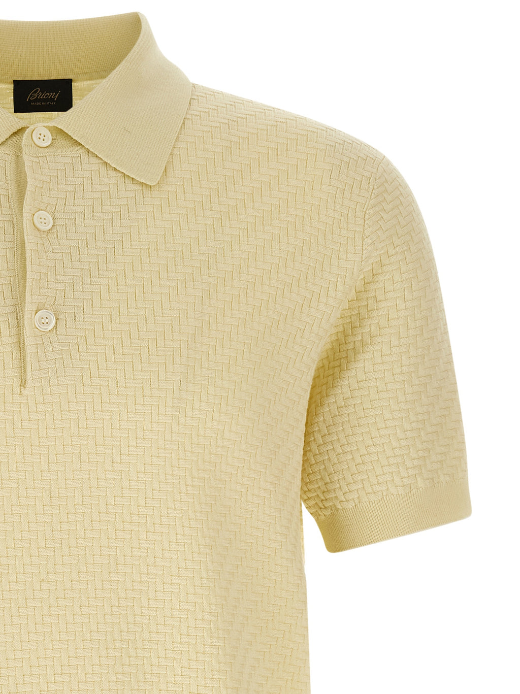 Bicolor Cotton Polo Shirt