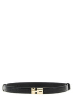 Black Calfskin Regular Belt