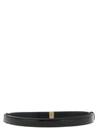 Black Calfskin Regular Belt