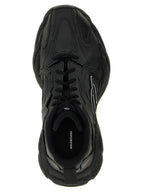 Black Calfskin Athletic Sneakers
