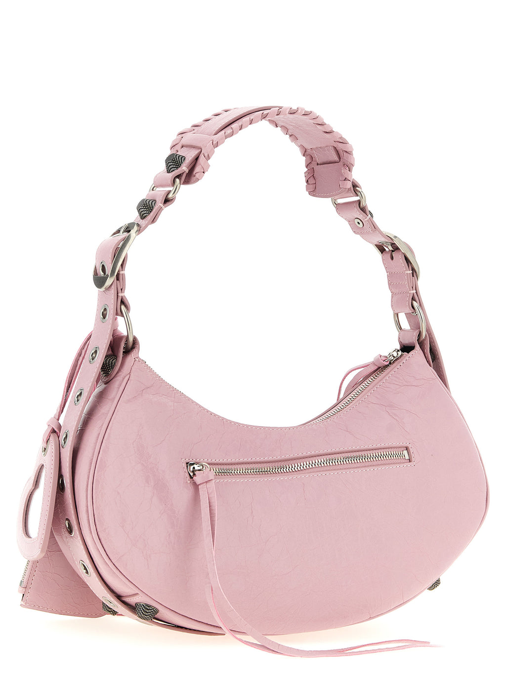 Multicolor Lamb Leather Shoulder Bag