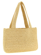 White Viscose Tote Bag