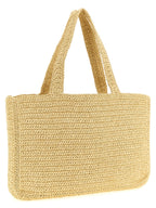 White Viscose Tote Bag