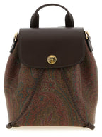 Multicolor Cotton Backpack