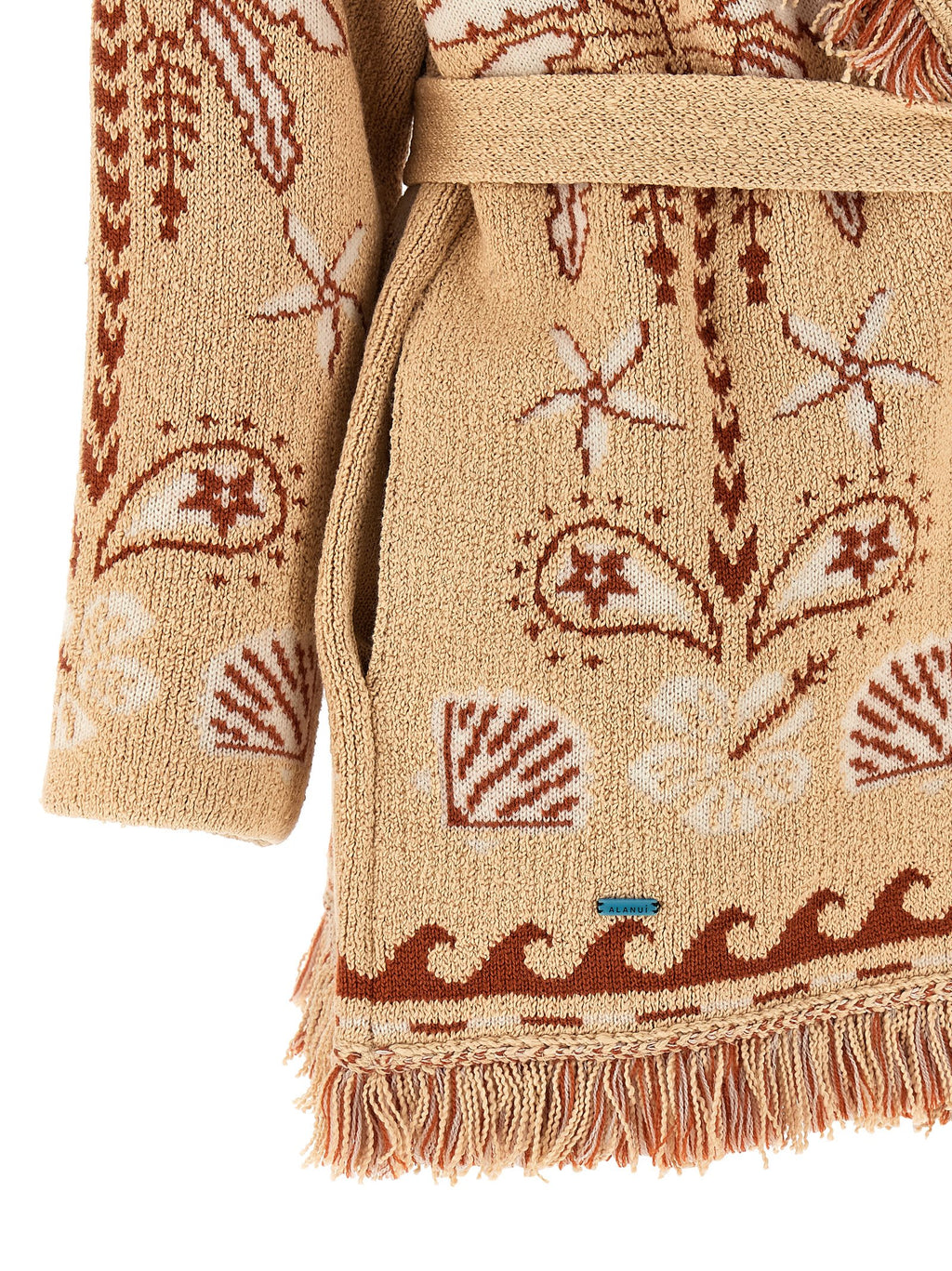 Multicolor Wool Cardigan
