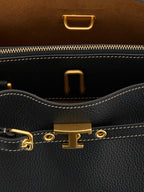 Black Calfskin Handbag