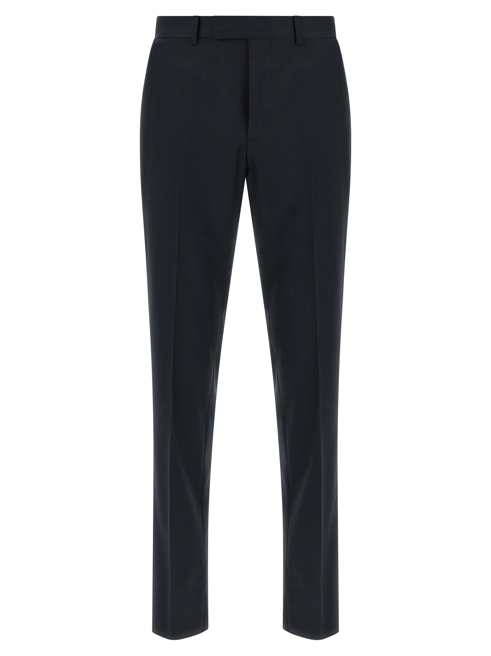 Blue Wool Two-Piece Suit