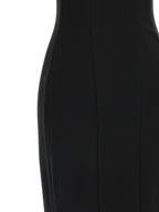 Black Viscose Long Dress