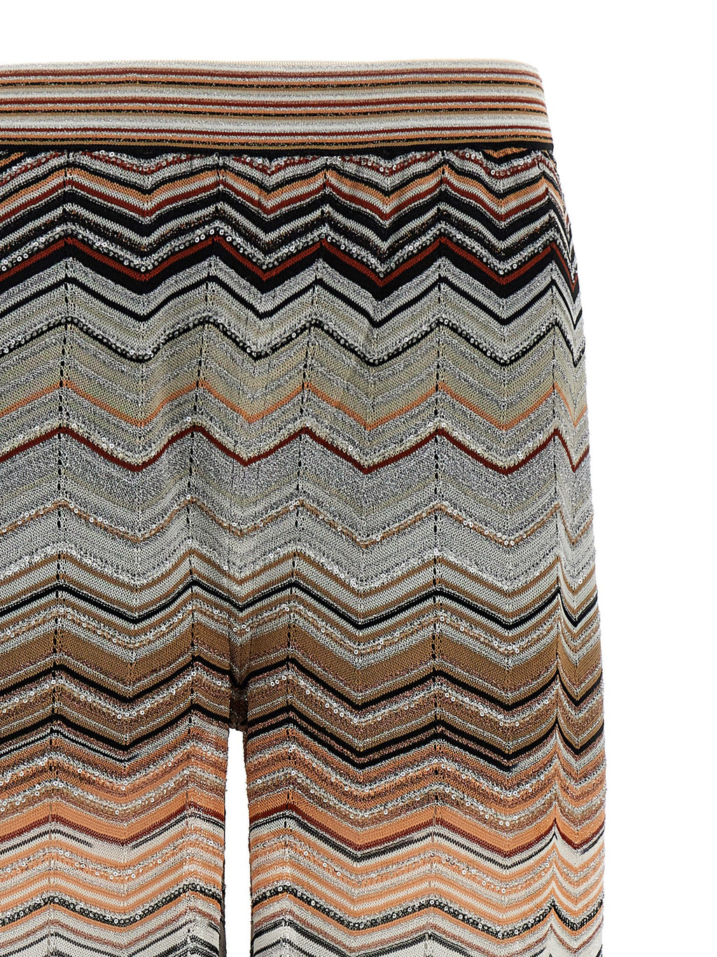 Multicolor Viscose Casual Pants