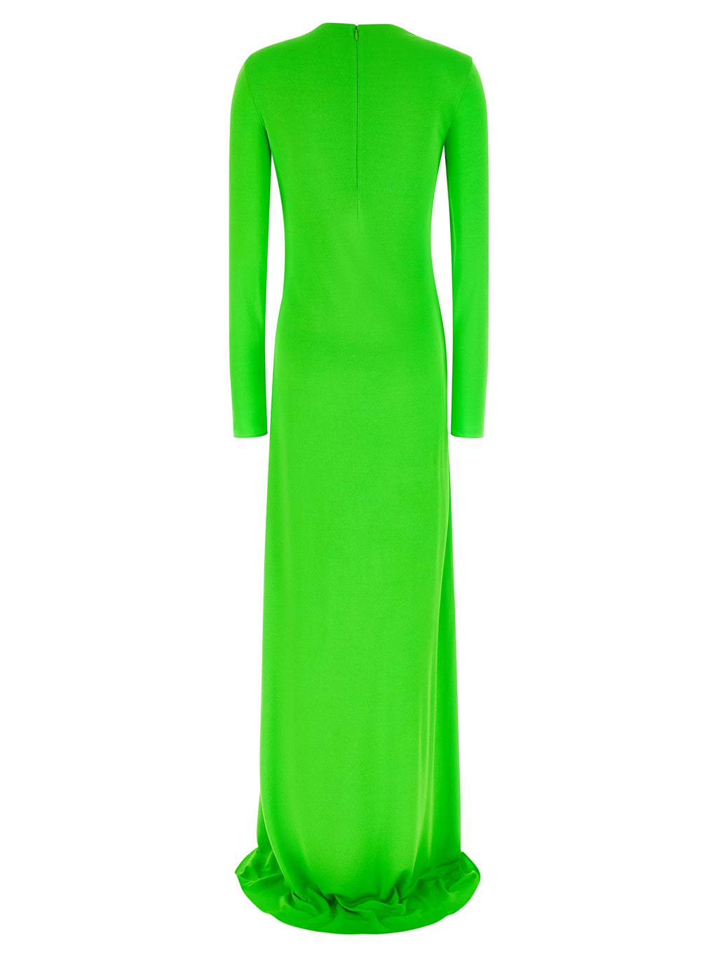 Bicolor Viscose Long Dress