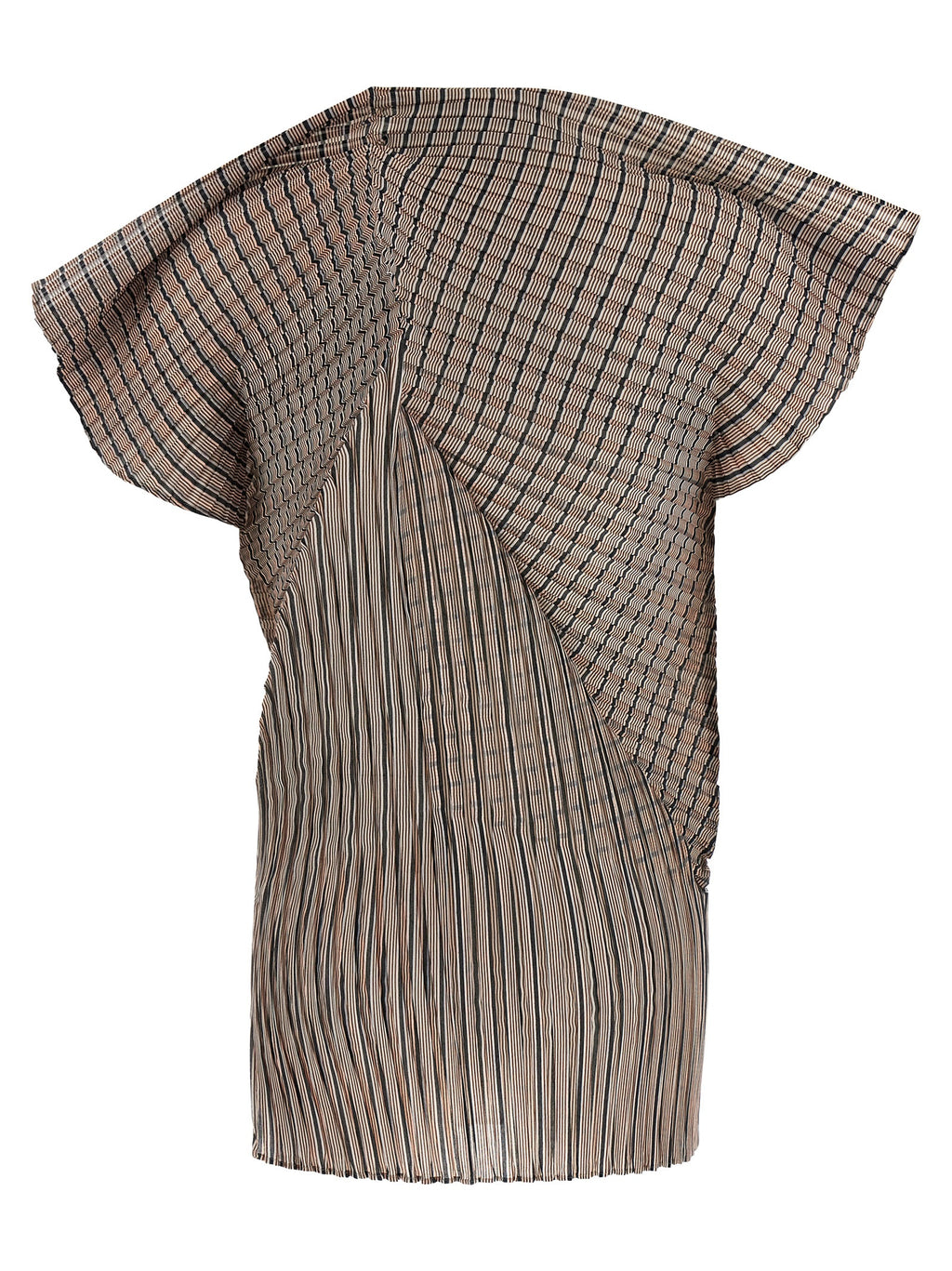 Brown Polyester Blouse