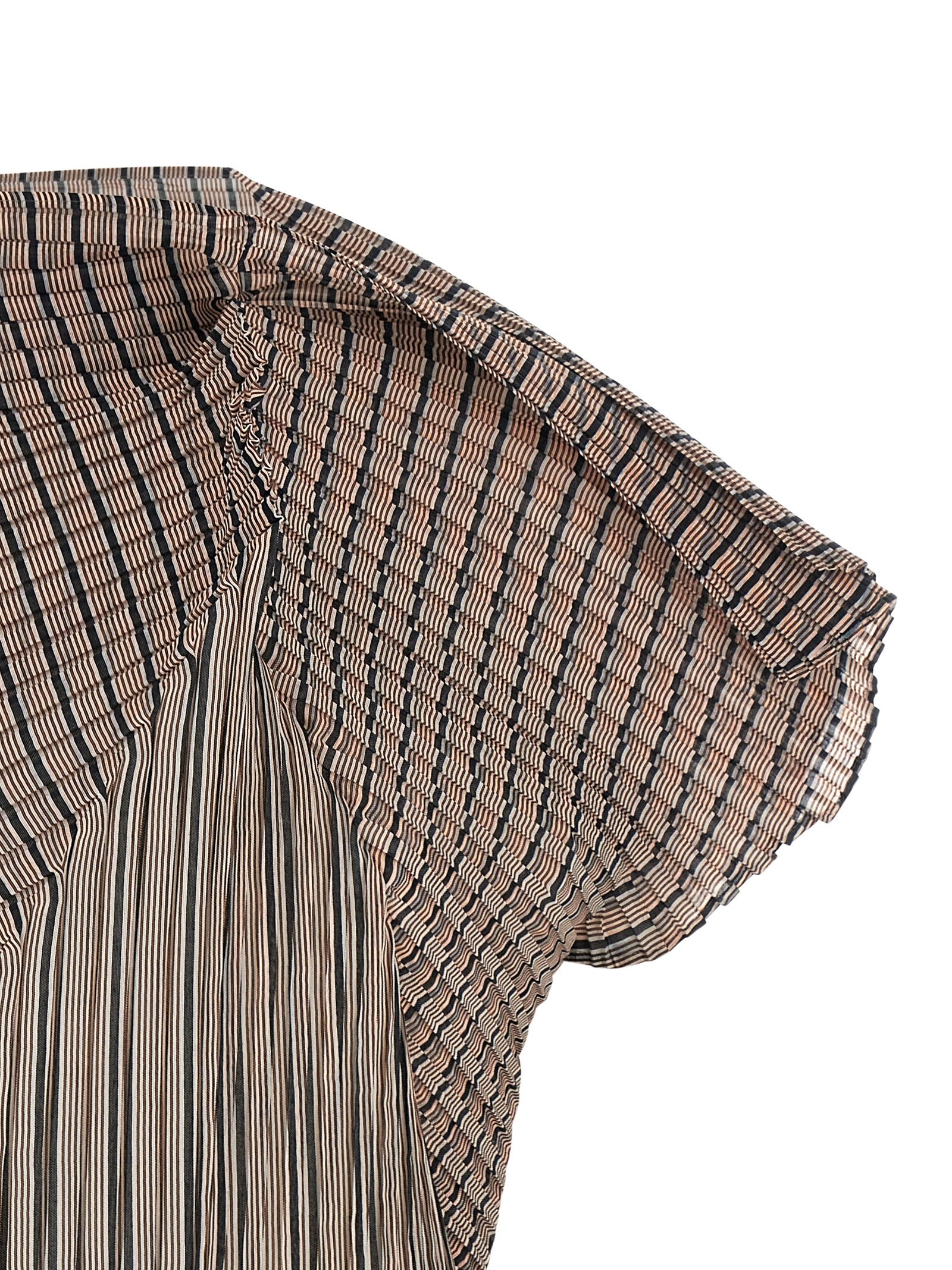 Brown Polyester Blouse