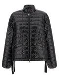 Black Polyamide Full-Length Jacket
