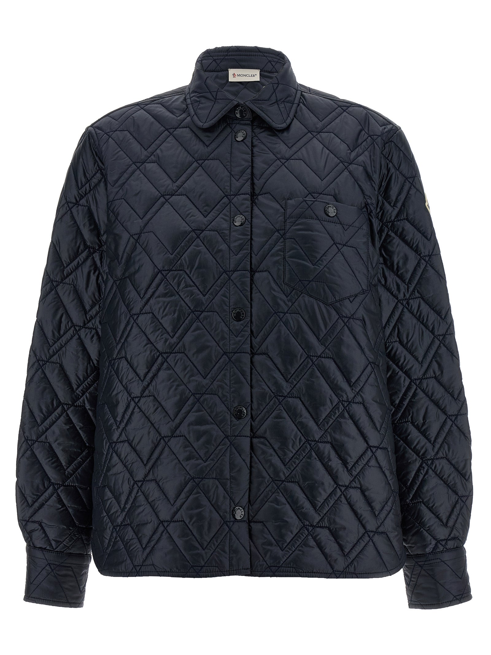 Blue Polyamide Shell Jacket