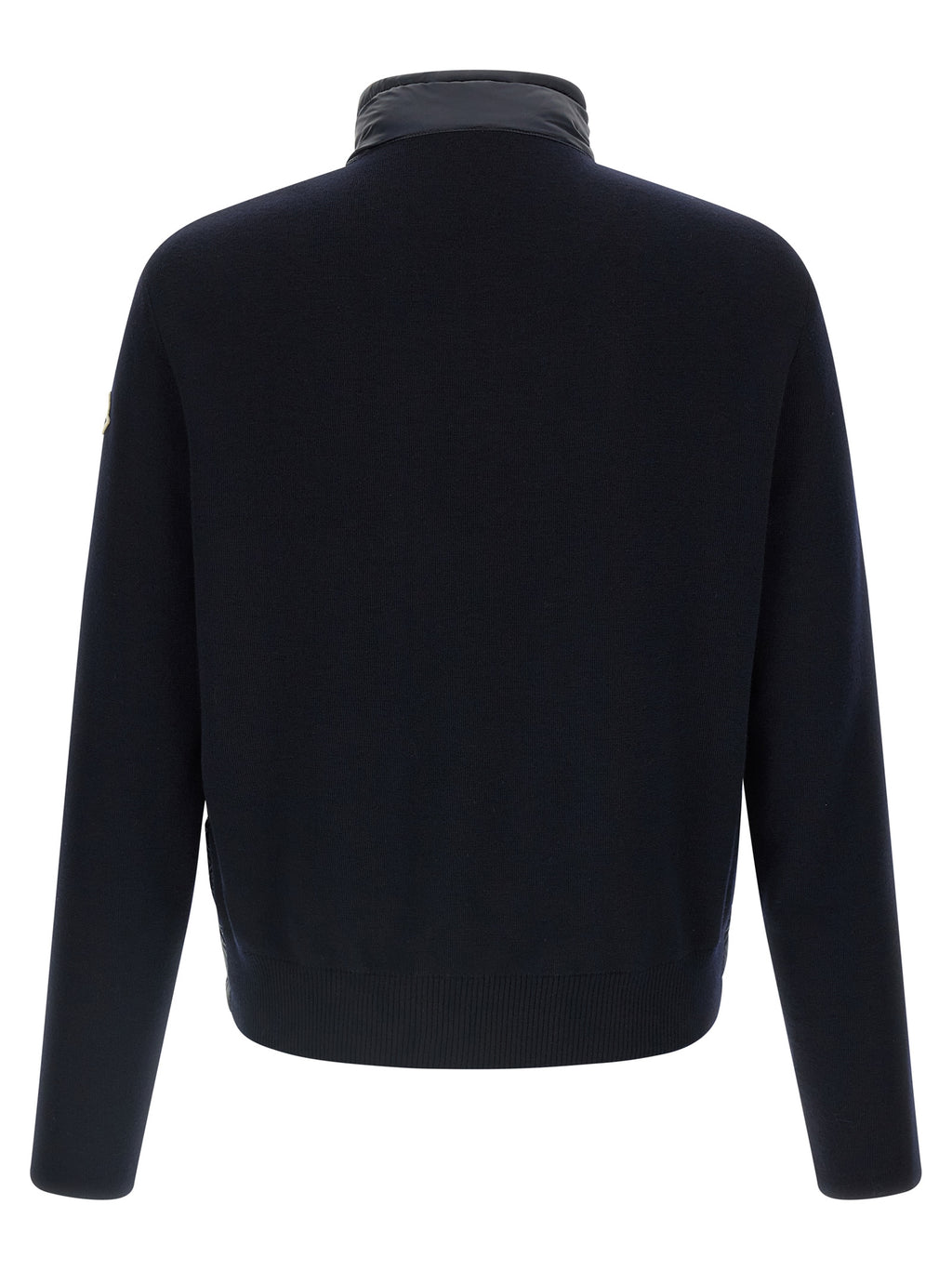 Blue Polyamide Cardigan