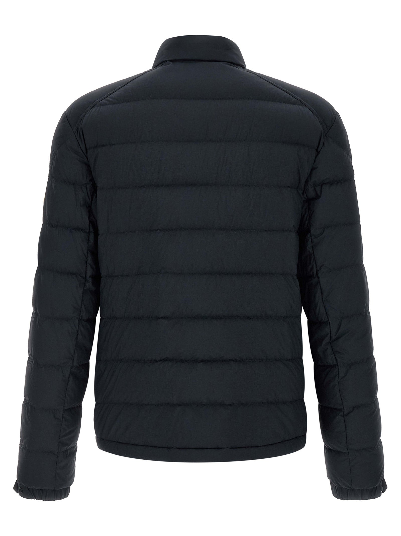 Blue Polyamide Full-Length Jacket