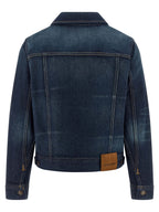 Blue Cotton Denim Jacket