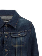 Blue Cotton Denim Jacket