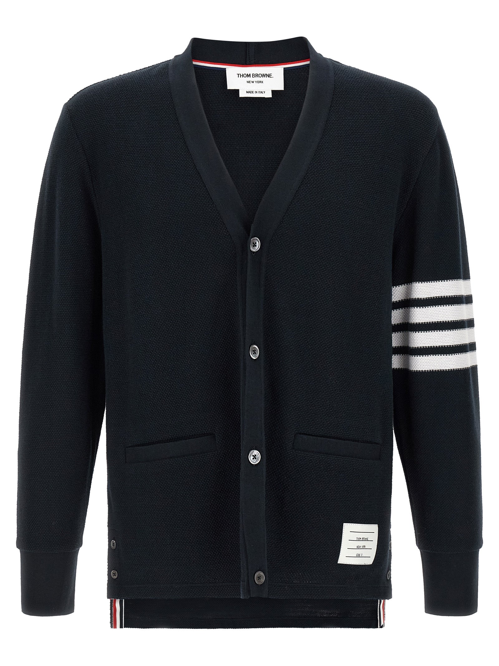 Blue Cotton Cardigan