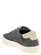 Gray Calfskin Sneakers