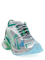 Multicolor Polyethylene Athletic Sneakers