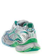 Multicolor Polyethylene Athletic Sneakers