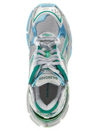 Multicolor Polyethylene Athletic Sneakers