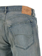 Blue Cotton Relaxed Fit Jeans