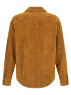 Brown Lamb Leather Leather Jacket