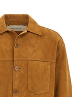 Brown Lamb Leather Leather Jacket