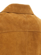 Brown Lamb Leather Leather Jacket